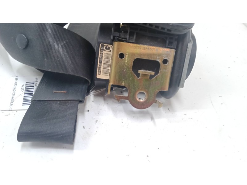 Recambio de cinturon seguridad delantero izquierdo para peugeot 206 hatchback (2a/c) 1.4 i referencia OEM IAM   