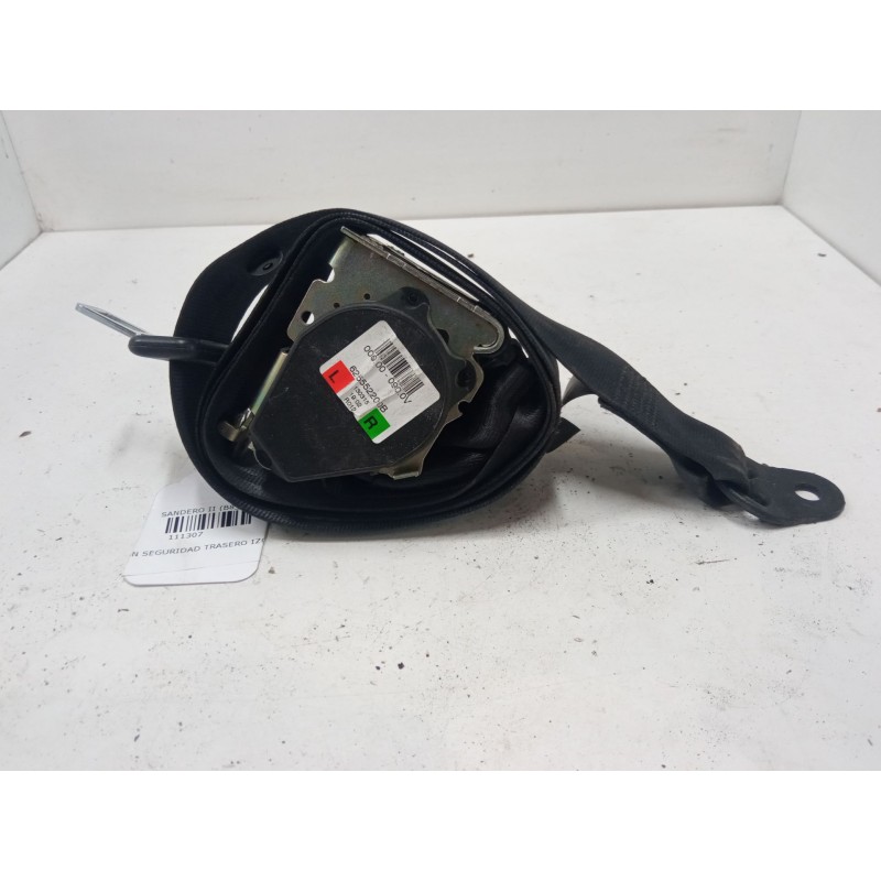 Recambio de cinturon seguridad trasero izquierdo para dacia sandero ii (b8_) tce 90 (b8m1, b8ma) referencia OEM IAM 625552200B  