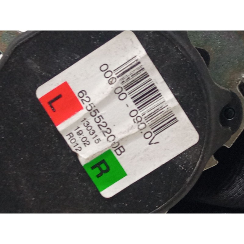 Recambio de cinturon seguridad trasero izquierdo para dacia sandero ii (b8_) tce 90 (b8m1, b8ma) referencia OEM IAM 625552200B  