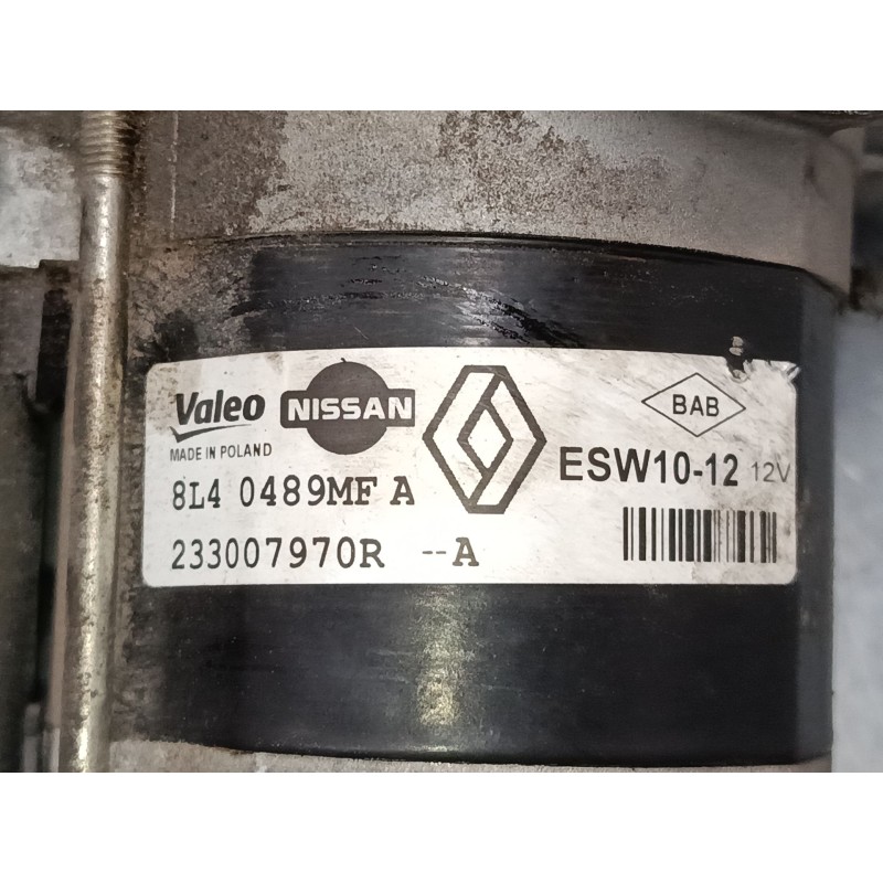 Recambio de motor arranque para smart fortwo coupé (453) 0.9 (453.344, 453.353) referencia OEM IAM 233007970R ESW10-12 