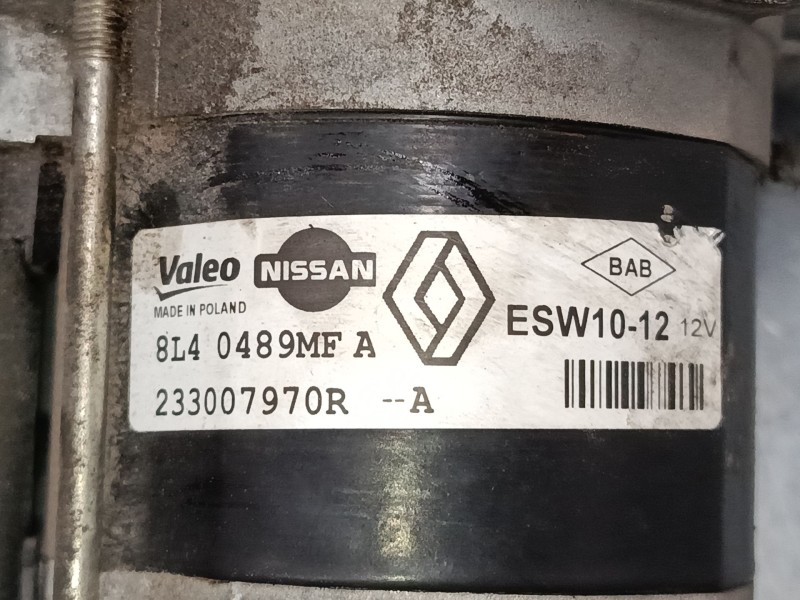 Recambio de motor arranque para smart fortwo coupé (453) 0.9 (453.344, 453.353) referencia OEM IAM 233007970R ESW10-12 