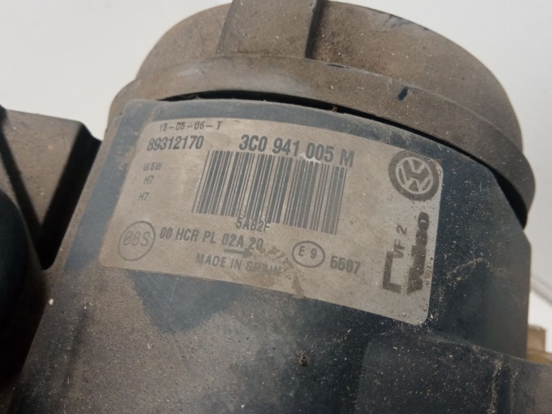 Recambio de faro izquierdo para volkswagen passat b6 (3c2) 2.0 tdi 16v referencia OEM IAM   
