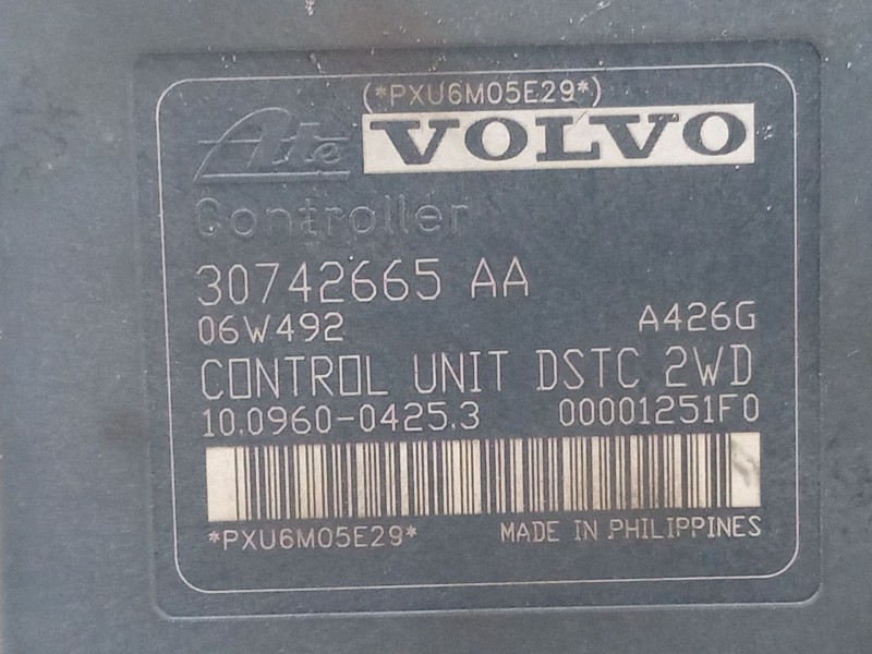 Recambio de abs para volvo s40 ii (544) 1.8 referencia OEM IAM 30742654 30742665AA 