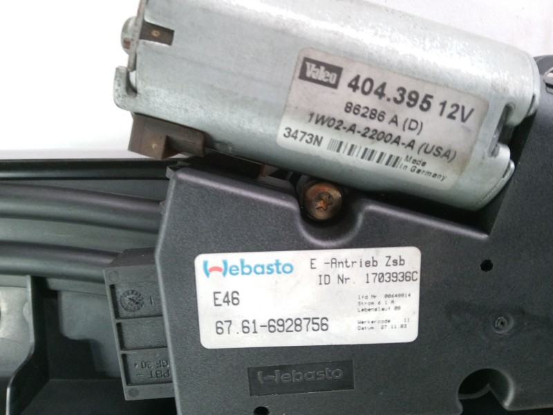 Recambio de techo electrico para bmw 3 compact (e46) 320 td referencia OEM IAM   