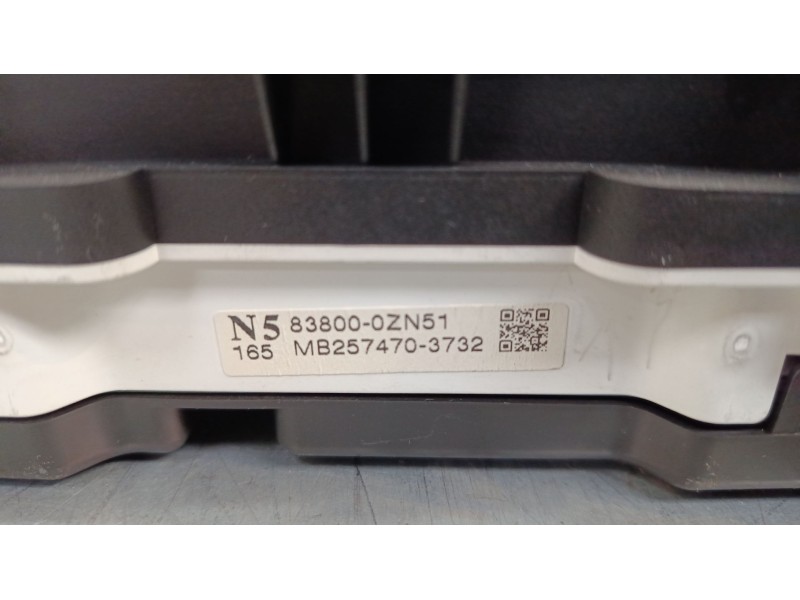 Recambio de cuadro instrumentos para toyota auris (_e15_) 1.8 hybrid (zwe150_) referencia OEM IAM   