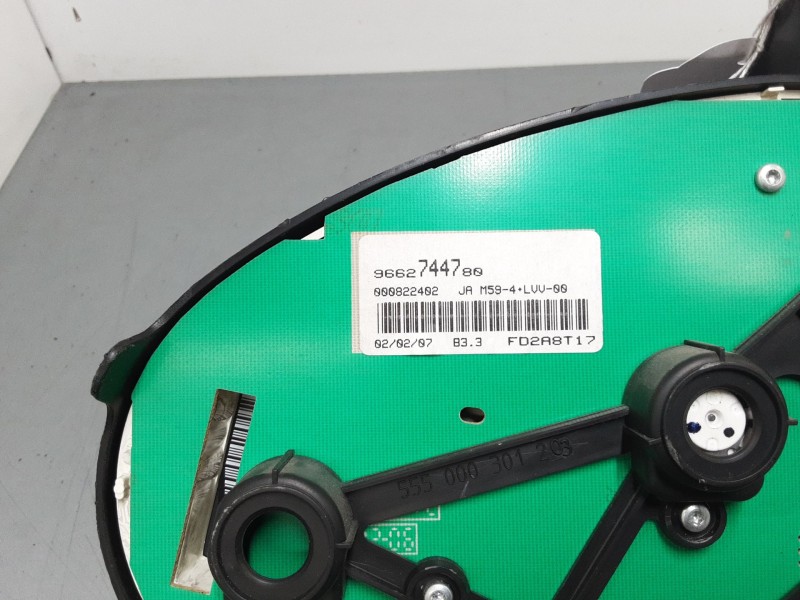 Recambio de cuadro instrumentos para citroën berlingo / berlingo first monospace (mf_, gjk_, gfk_) 1.6 hdi 90 (mf9hx) referencia