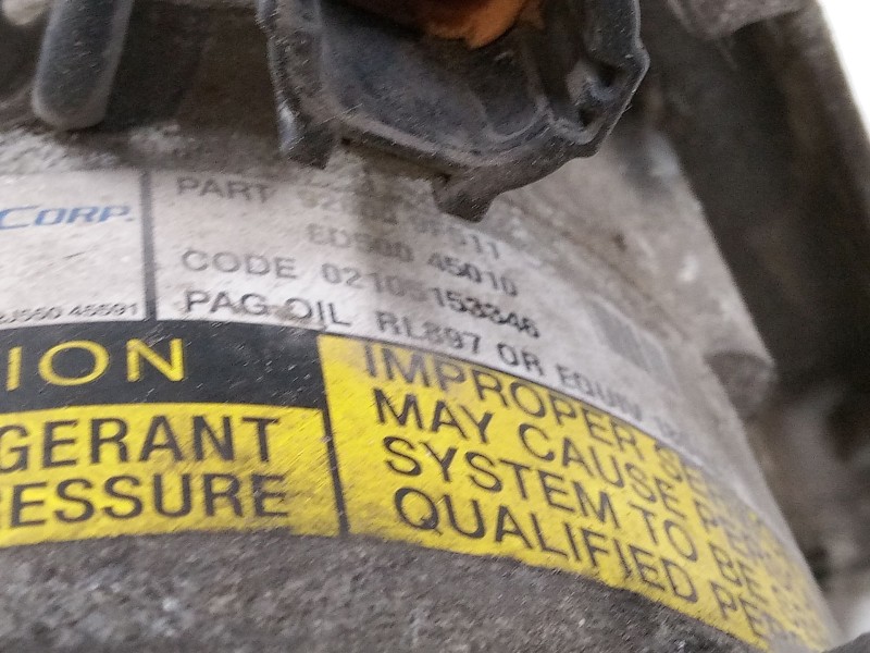 Recambio de compresor a/a para nissan almera tino (v10) 1.8 referencia OEM IAM   