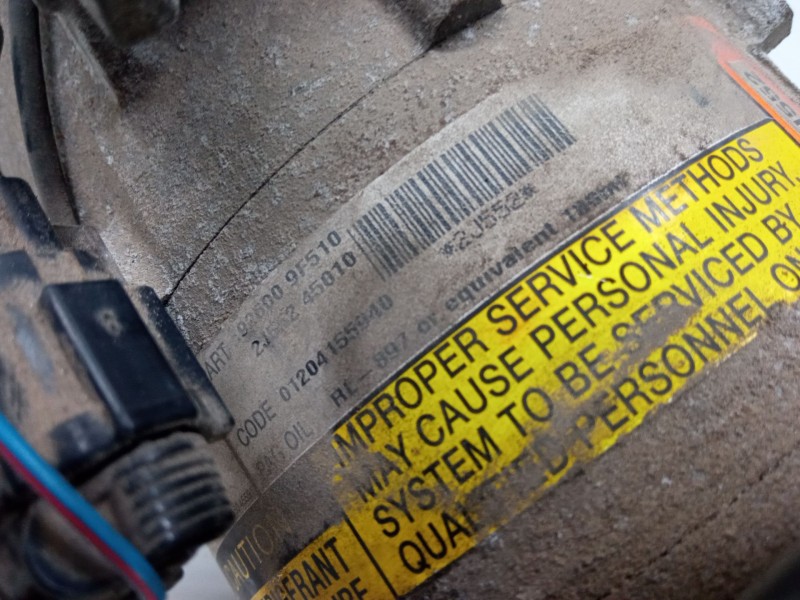 Recambio de compresor a/a para nissan primera hatchback (p12) 1.6 referencia OEM IAM 926009F510  