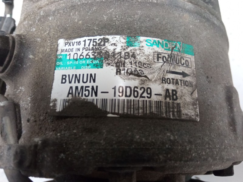 Recambio de compresor a/a para ford focus iii 1.6 tdci referencia OEM IAM AM5N19D629AB  
