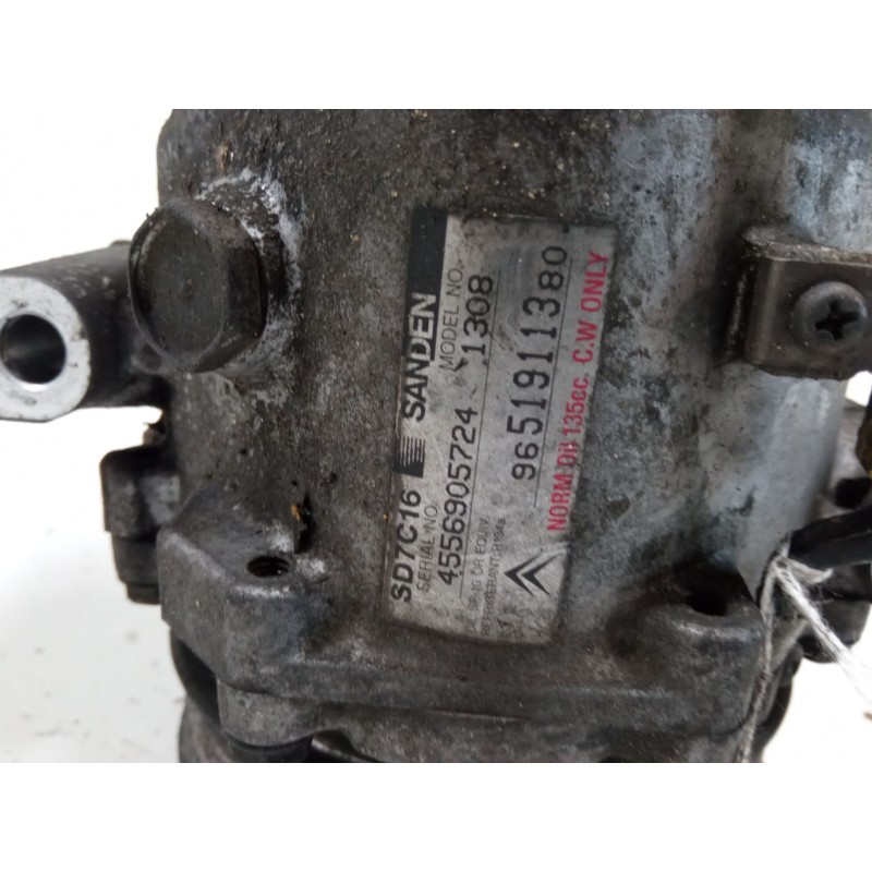 Recambio de compresor a/a para citroën c4 grand picasso i (ua_) 2.0 hdi 138 referencia OEM IAM 9651911380  