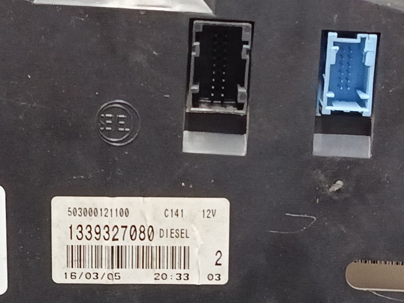 Recambio de cuadro instrumentos para peugeot boxer furgoneta (244) 2.2 hdi referencia OEM IAM 1339327080  