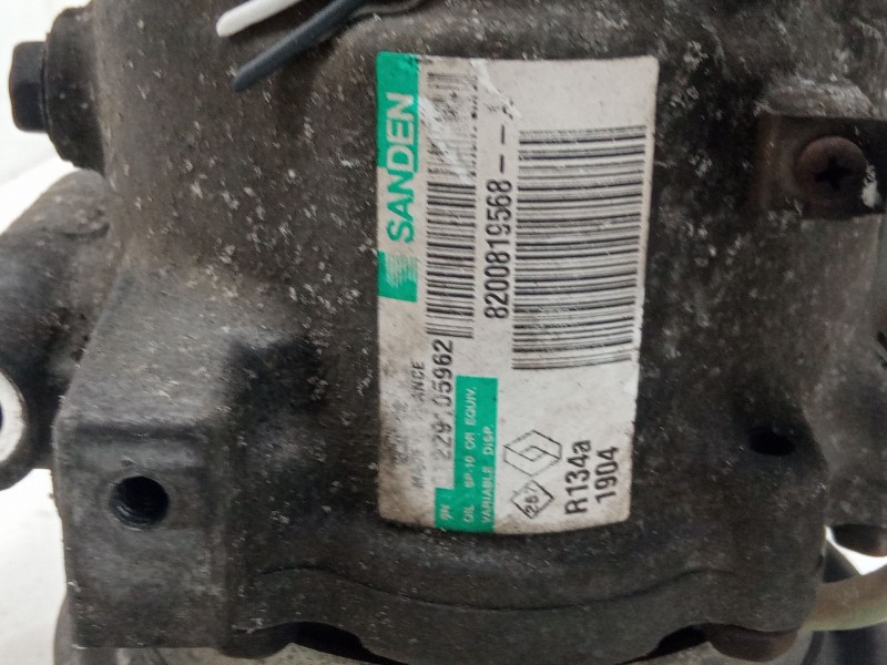 Recambio de compresor a/a para renault twingo ii (cn0_) 1.2 16v (cn0k, cn0v) referencia OEM IAM 8200819568  