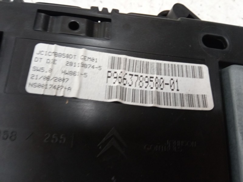 Recambio de cuadro instrumentos para citroën c4 grand picasso i (ua_) 2.0 hdi 138 referencia OEM IAM 9661236080 P966378958001 