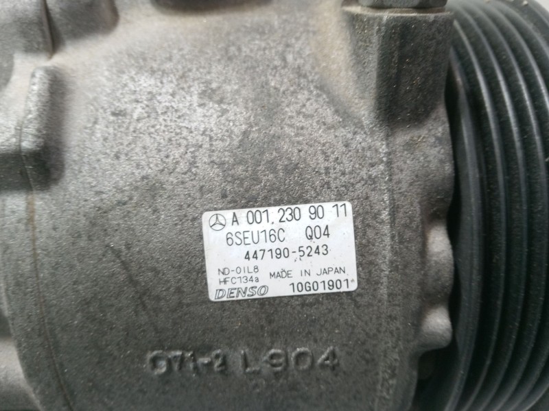Recambio de compresor a/a para mercedes-benz clase a (w169) a 170 (169.032, 169.332) referencia OEM IAM A0012309011  
