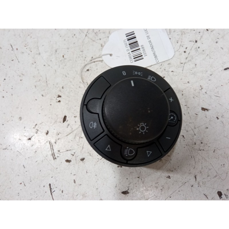 Recambio de conmutador de luces para opel corsa d (s07) 1.3 cdti (l08, l68) referencia OEM IAM 13249396  
