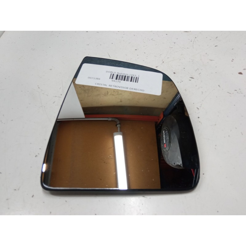 Recambio de cristal retrovisor derecho para fiat doblo autobús (263_) 1.3 d multijet (263axc1a) referencia OEM IAM   