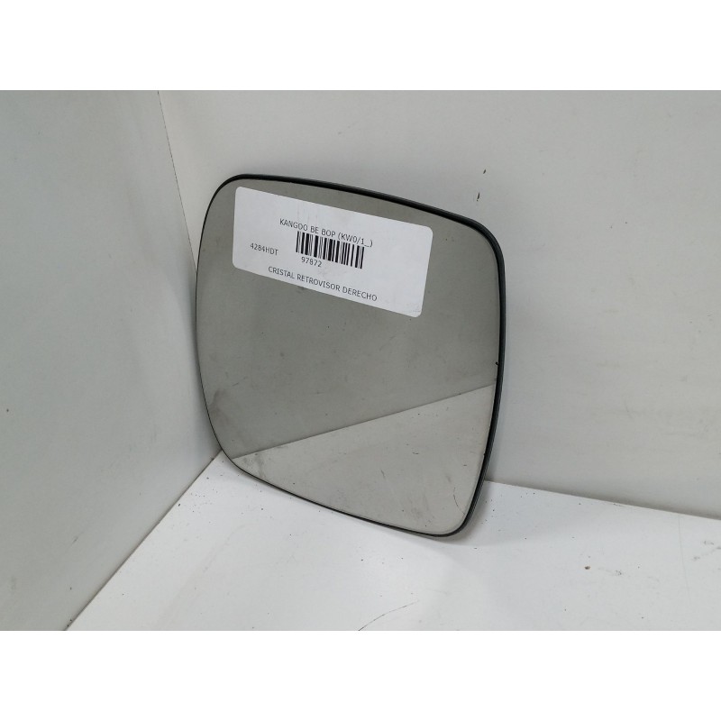 Recambio de cristal retrovisor derecho para renault kangoo be bop (kw0/1_) 1.5 dci 75 referencia OEM IAM   