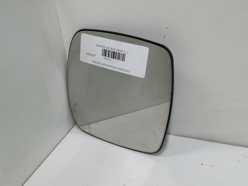 Recambio de cristal retrovisor derecho para renault kangoo be bop (kw0/1_) 1.5 dci 75 referencia OEM IAM   