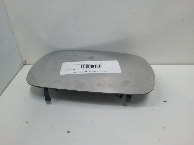 Recambio de cristal retrovisor derecho para fiat doblo monospace (119_, 223_) 1.3 jtd referencia OEM IAM   
