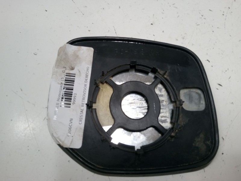 Recambio de cristal retrovisor derecho para peugeot partner monospace (5_, g_) 1.9 d referencia OEM IAM   