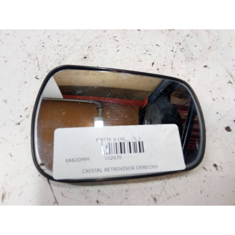 Recambio de cristal retrovisor derecho para ford fiesta v (jh_, jd_) 1.4 tdci referencia OEM IAM   
