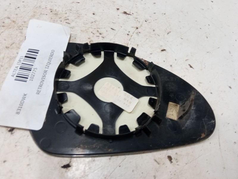 Recambio de cristal retrovisor izquierdo para seat altea (5p1) 1.9 tdi referencia OEM IAM   