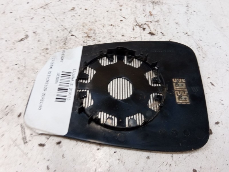 Recambio de cristal retrovisor derecho para renault laguna iii (bt0/1) 1.5 dci (bt00, bt0a, bt0t, bt1j) referencia OEM IAM   