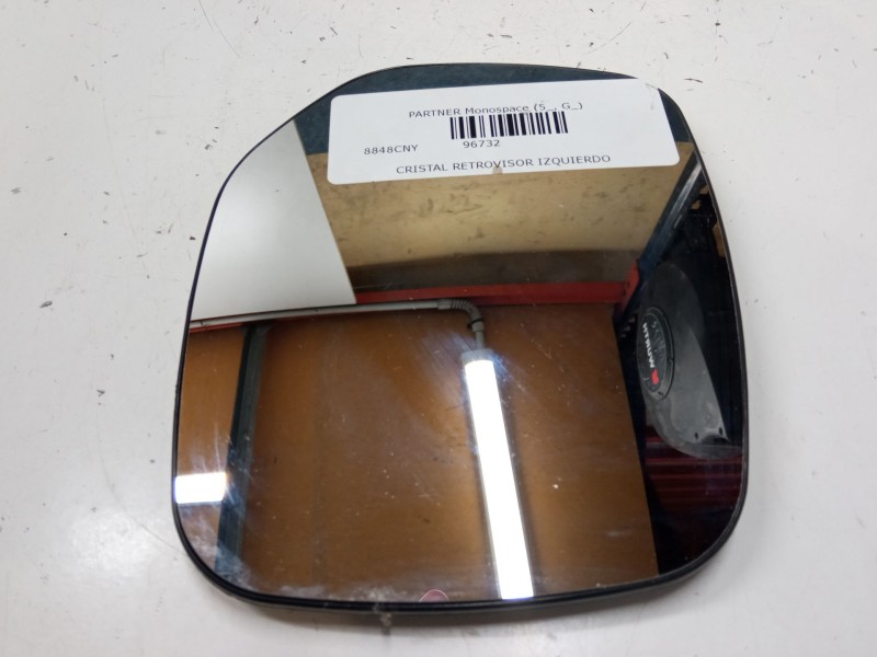 Recambio de cristal retrovisor izquierdo para peugeot partner monospace (5_, g_) 1.9 d referencia OEM IAM   