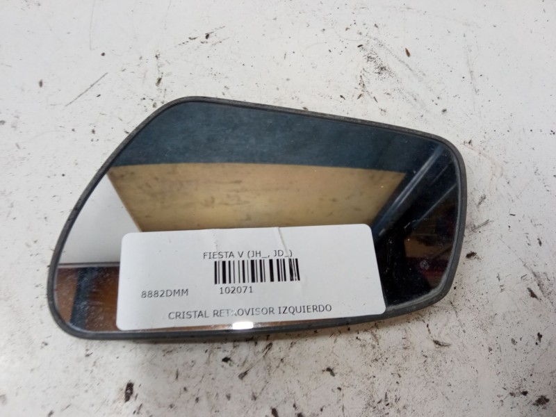 Recambio de cristal retrovisor izquierdo para ford fiesta v (jh_, jd_) 1.4 tdci referencia OEM IAM   