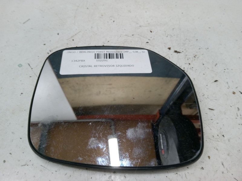 Recambio de cristal retrovisor izquierdo para citroën berlingo / berlingo first monospace (mf_, gjk_, gfk_) 1.9 d (mfwjz) refere
