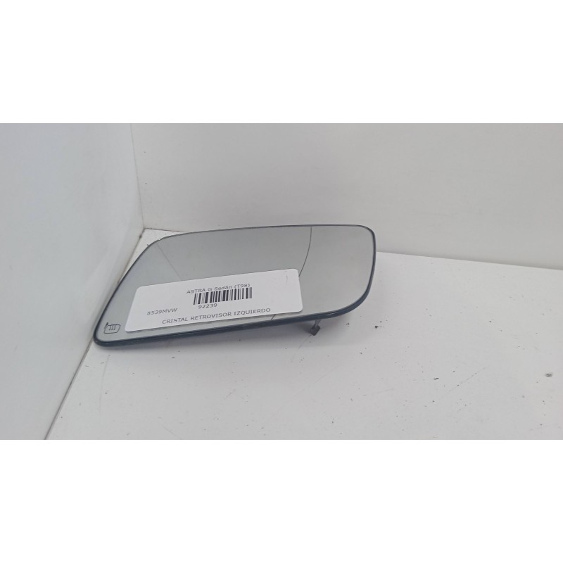 Recambio de cristal retrovisor izquierdo para opel astra g sedán (t98) 1.8 16v (f69) referencia OEM IAM   