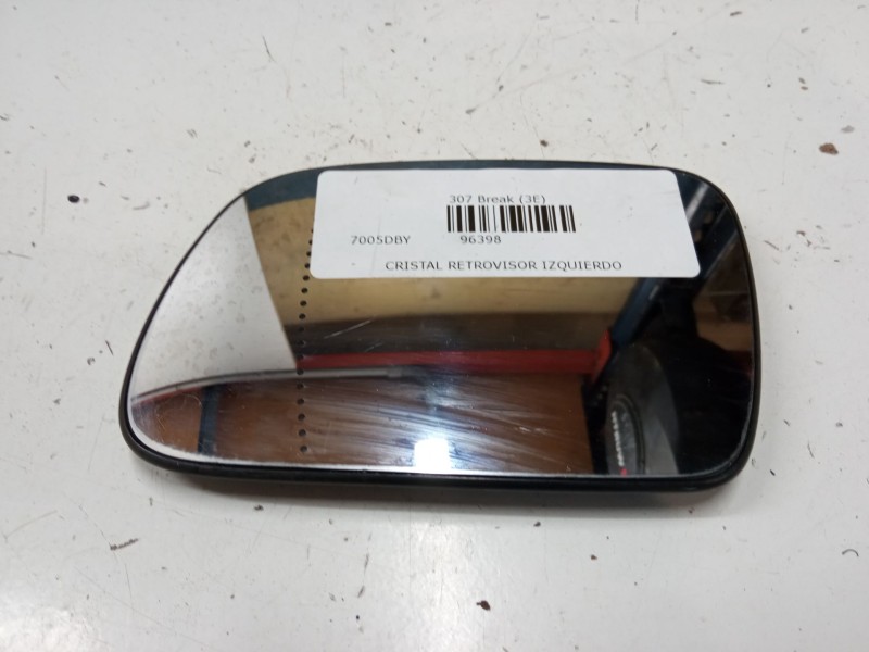 Recambio de cristal retrovisor izquierdo para peugeot 307 break (3e) 2.0 hdi 135 referencia OEM IAM   