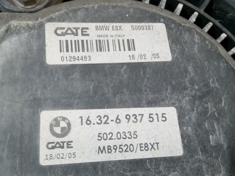 Recambio de electroventilador para bmw 3 (e90) 320 d referencia OEM IAM   
