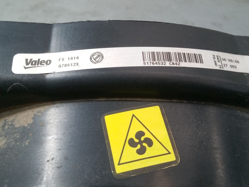 Recambio de electroventilador para fiat panda / panda classic (169_) 1.2 (169.axb11, 169.axb1a) referencia OEM IAM   