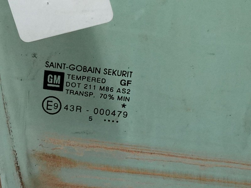 Recambio de luna trasera derecha para opel corsa c (x01) 1.2 twinport (f08, f68) referencia OEM IAM   