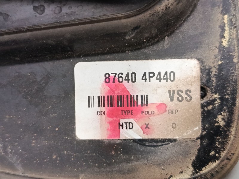 Recambio de retrovisor electrico derecho para hyundai i20 i (pb, pbt) 1.2 referencia OEM IAM 876404P440  