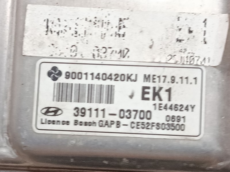 Recambio de centralita motor uce para hyundai i20 i (pb, pbt) 1.2 referencia OEM IAM 3911103700  