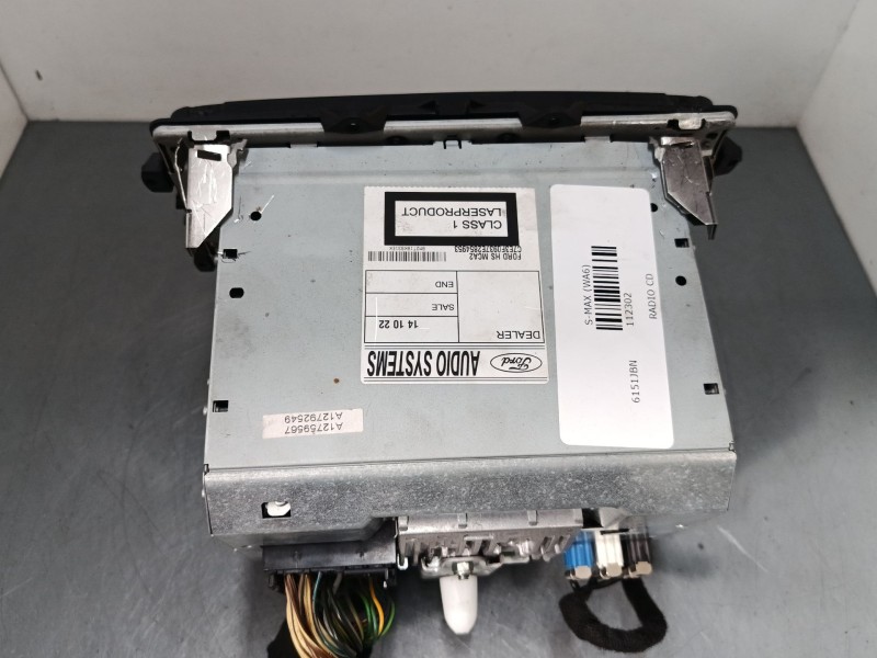 Recambio de radio cd para ford s-max (wa6) 2.0 tdci referencia OEM IAM BM2T-18K931-EK BM2T18K931EK 7612330937