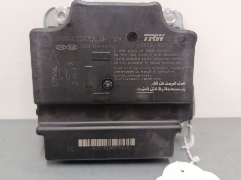 Recambio de centralita airbag para hyundai i30 (gd) 1.4 crdi referencia OEM IAM 95910A6110  