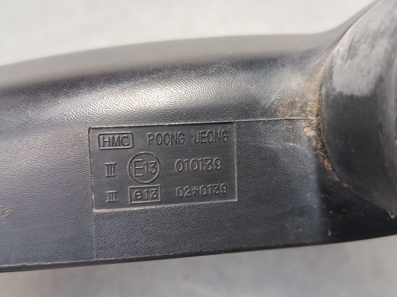 Recambio de retrovisor derecho para hyundai atos (mx) 1.0 i referencia OEM IAM   