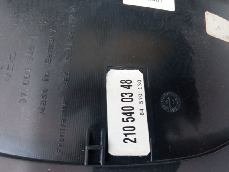 Recambio de cuadro instrumentos para mercedes-benz clase e (w210) e 230 (210.037) referencia OEM IAM 2105400348  