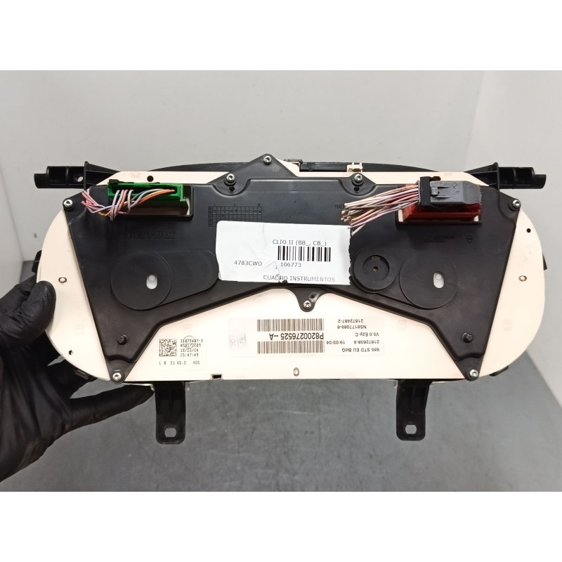 Recambio de cuadro instrumentos para renault clio ii (bb_, cb_) 1.2 (bb0a, bb0f, bb10, bb1k, bb28, bb2d, bb2h, cb0a,... referenc