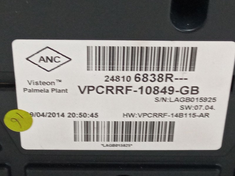 Recambio de cuadro instrumentos para renault clio iv (bh_) 1.2 16v referencia OEM IAM 248106838R  