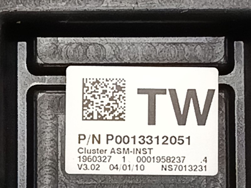 Recambio de cuadro instrumentos para opel corsa d (s07) 1.3 cdti (l08, l68) referencia OEM IAM 00013312051  