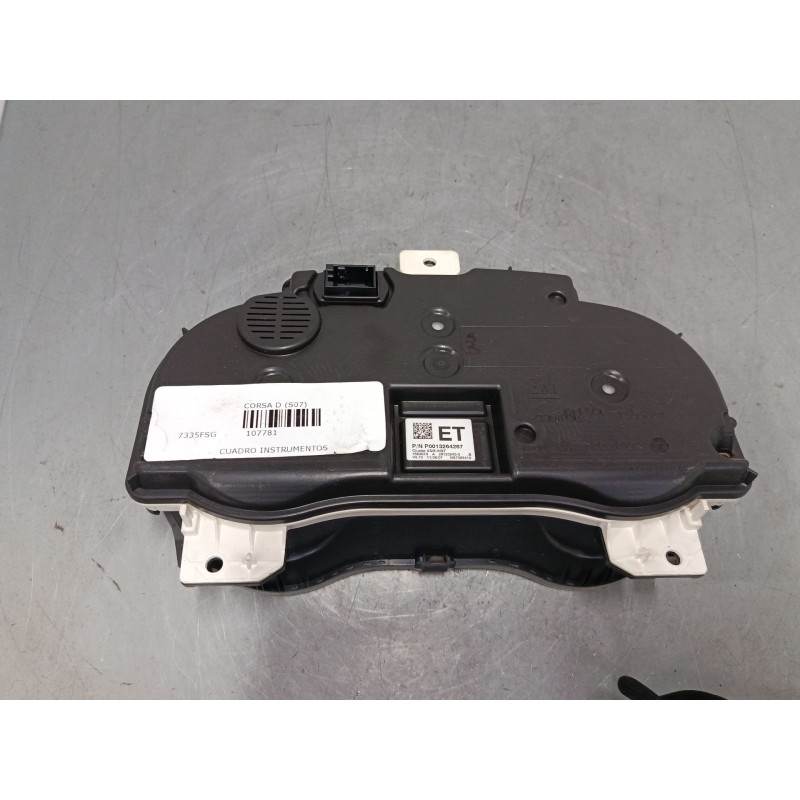 Recambio de cuadro instrumentos para opel corsa d (s07) 1.4 (l08, l68) referencia OEM IAM P0013264267  