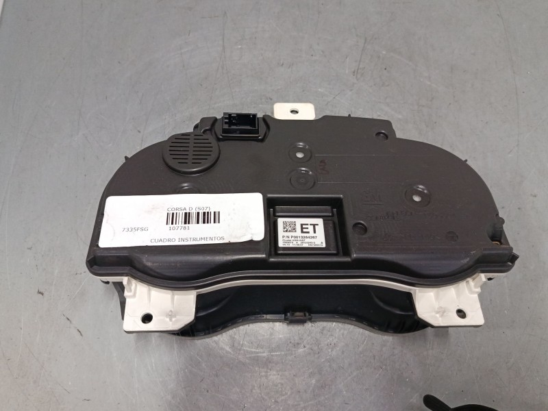 Recambio de cuadro instrumentos para opel corsa d (s07) 1.4 (l08, l68) referencia OEM IAM P0013264267  