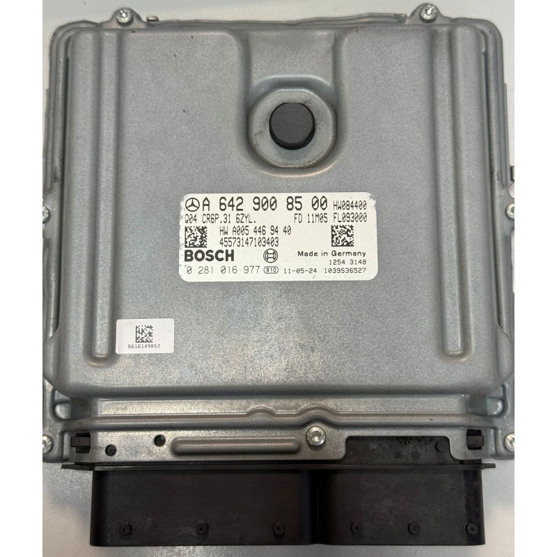 Recambio de centralita motor uce para mercedes-benz vito / mixto furgoneta (w639) 122 cdi (639.601, 639.603, 639.605) referencia