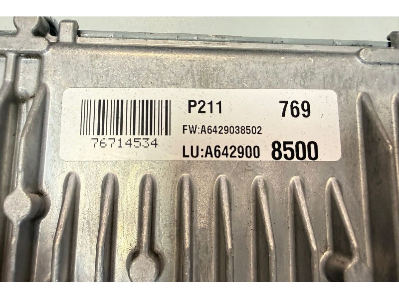 Recambio de centralita motor uce para mercedes-benz vito / mixto furgoneta (w639) 122 cdi (639.601, 639.603, 639.605) referencia