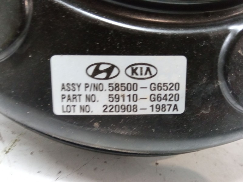 Recambio de servofreno para kia picanto iii (ja) 1.0 referencia OEM IAM 59110G6420  