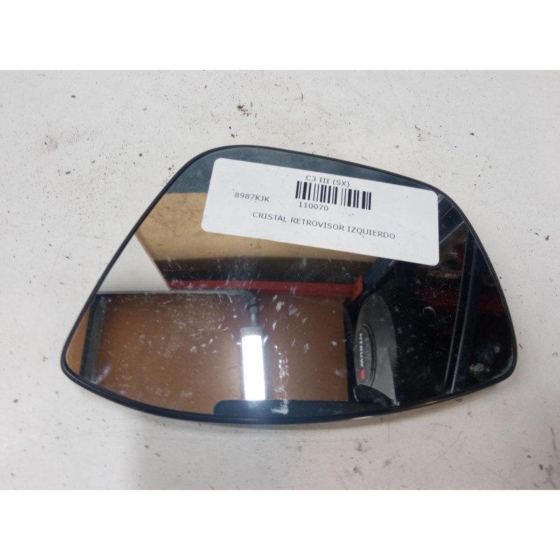 Recambio de cristal retrovisor izquierdo para citroën c3 iii (sx) 1.6 bluehdi 75 referencia OEM IAM   